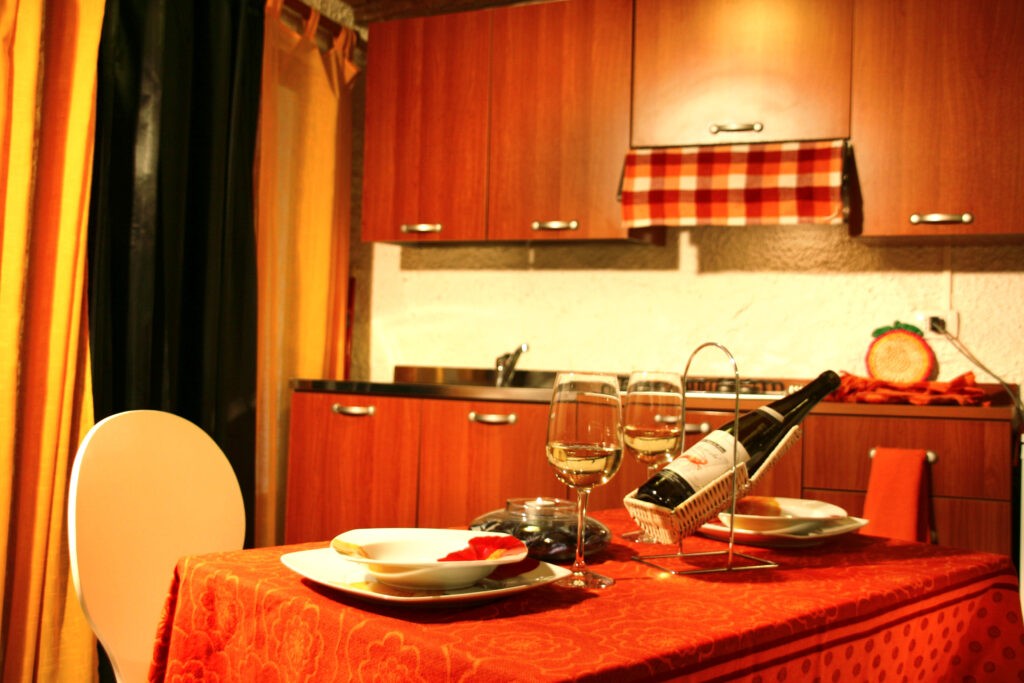 Bed And Breakfast Alghero Solemare - Cucina e soggiorno B&B Alghero Appartamenti Alghero