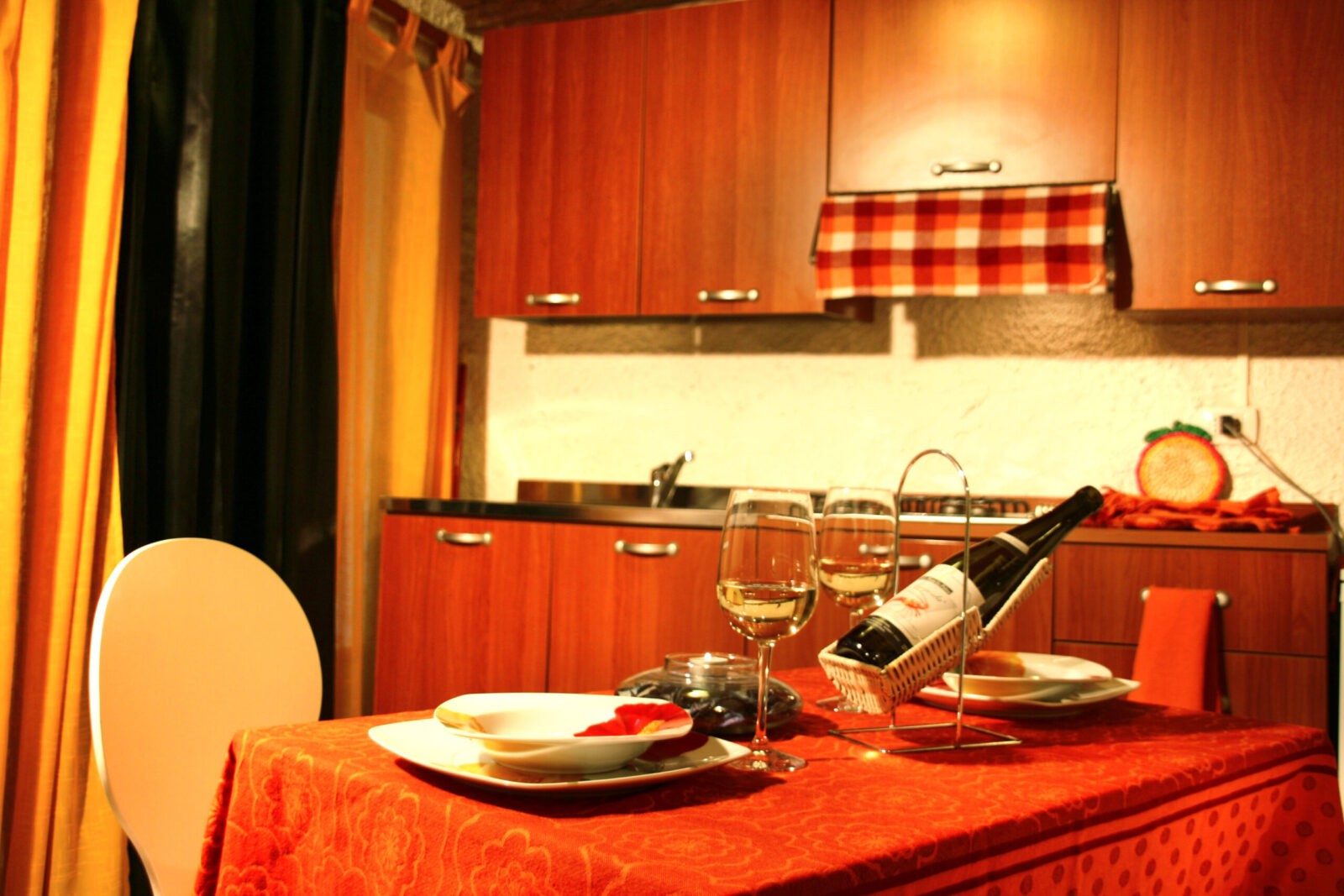 Bed And Breakfast Alghero Solemare - Soggiorno e cucina B&B Alghero Appartamenti Alghero